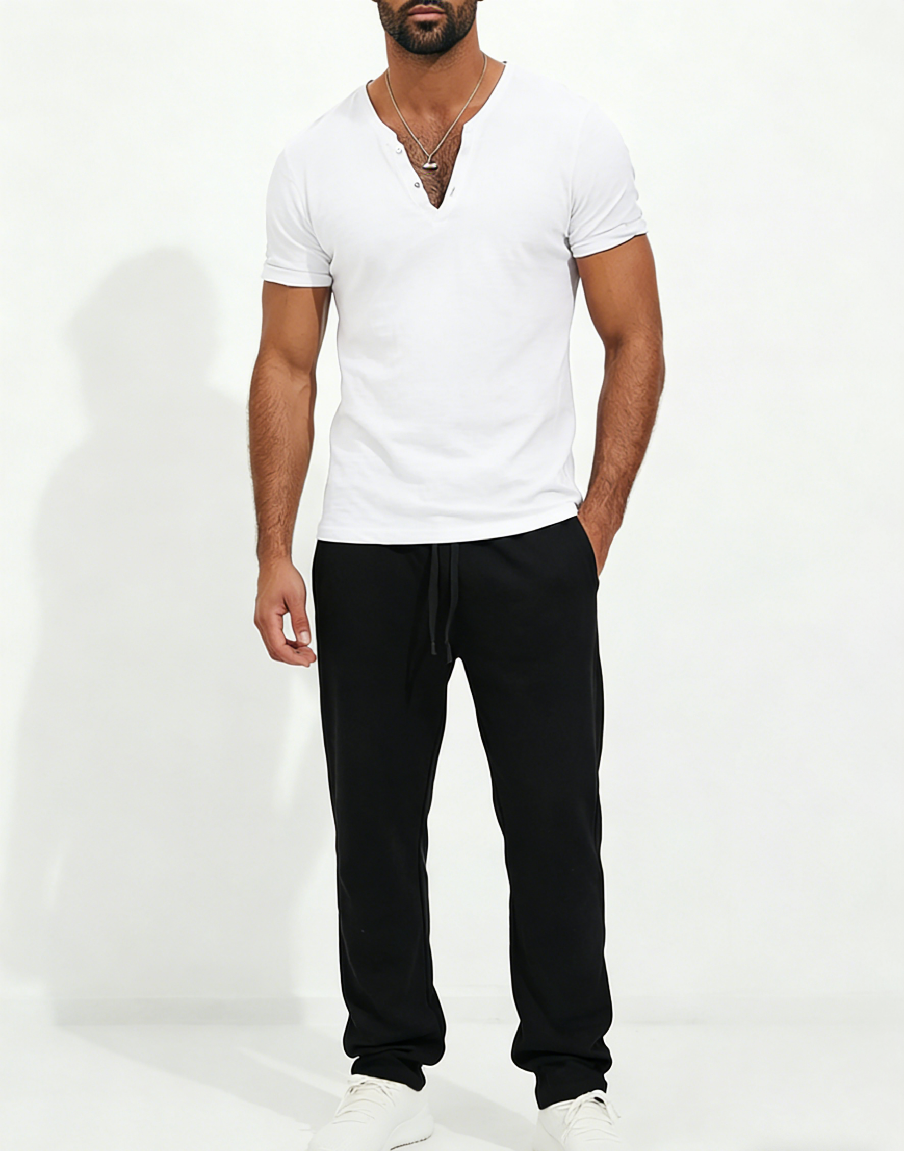 Men's summer suit, fashionable - Mens Fashion Suits ulasan dan harga