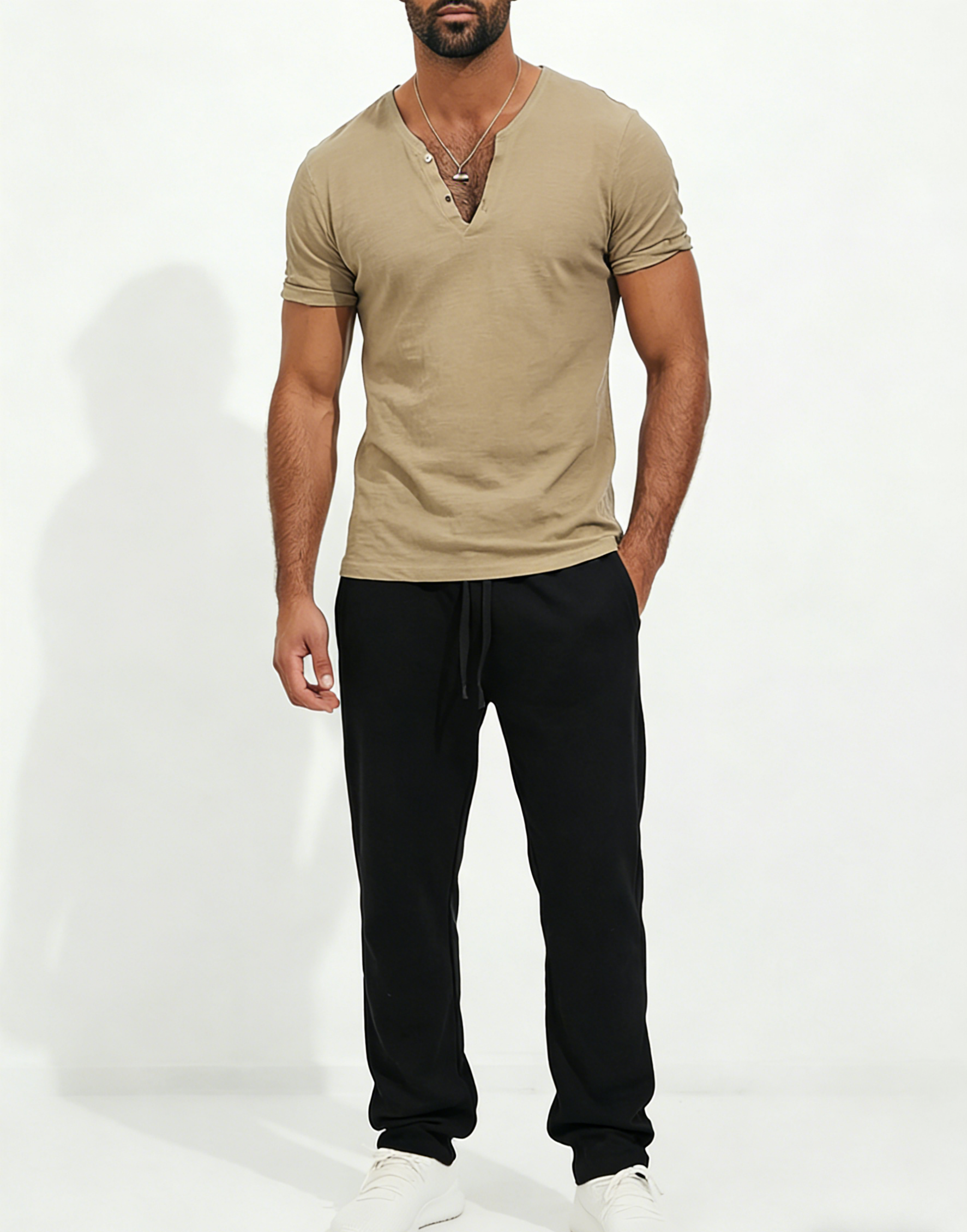 Men's summer suit, fashionable - Mens Fashion Suits ulasan dan harga