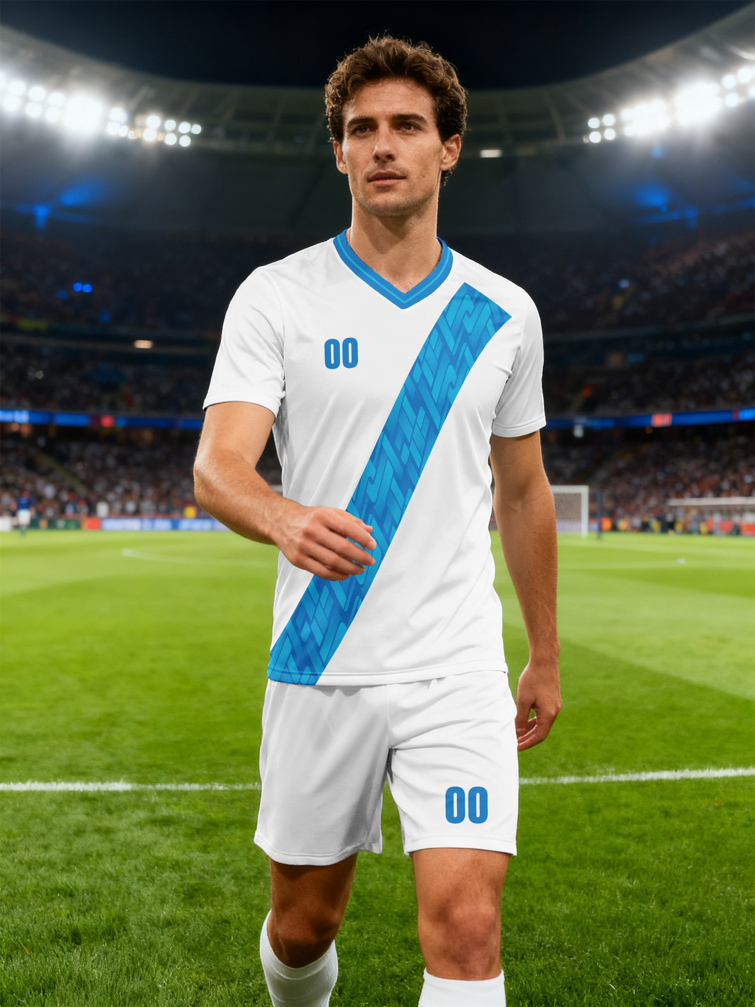 Custom Soccer Jersey With Cust - Mens Fashion Modern ulasan dan harga