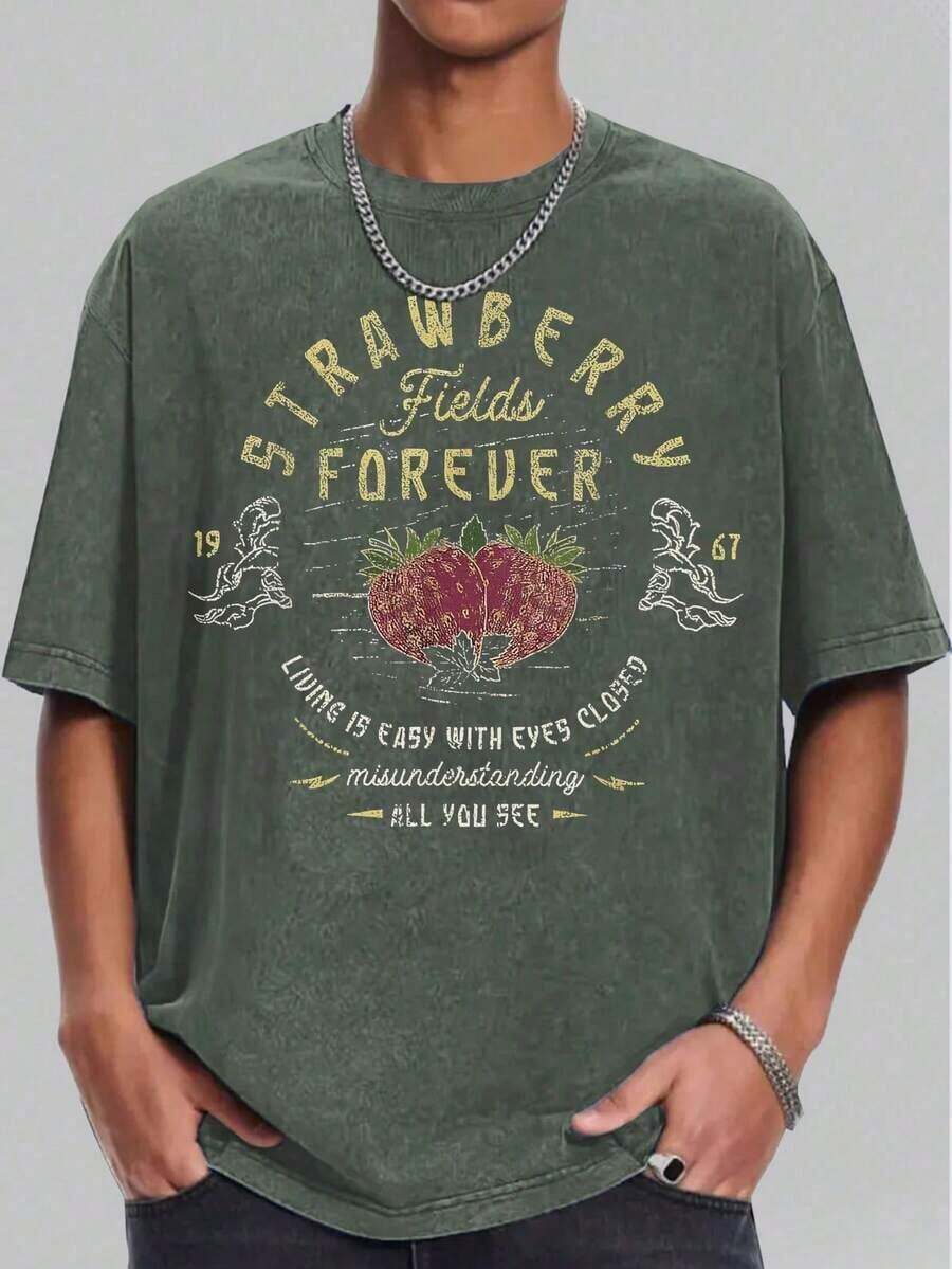 Vintage Oversized Graphic Tee  - Graphic Tee Oversized ulasan dan harga