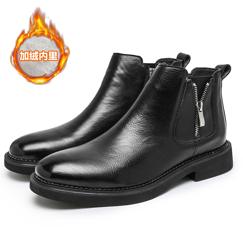 2025 Winter Genuine Leather Sh - Mens Fashion Winter 2025 ulasan dan harga