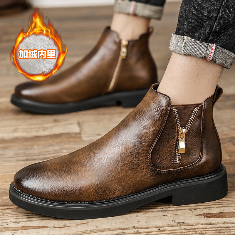2025 Winter Genuine Leather Sh - Mens Fashion Winter 2025 ulasan dan harga