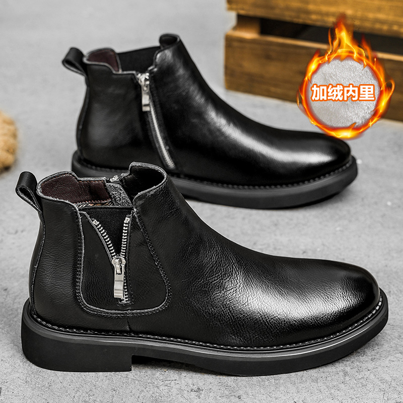 2025 Winter Genuine Leather Sh - Mens Fashion Winter 2025 ulasan dan harga