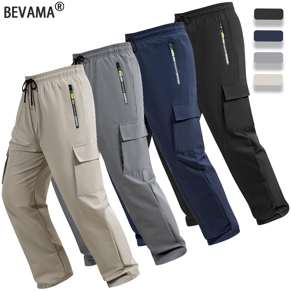 Spring Autumn Men's Cargo Pant - Cargo Jogger Pants ulasan dan harga