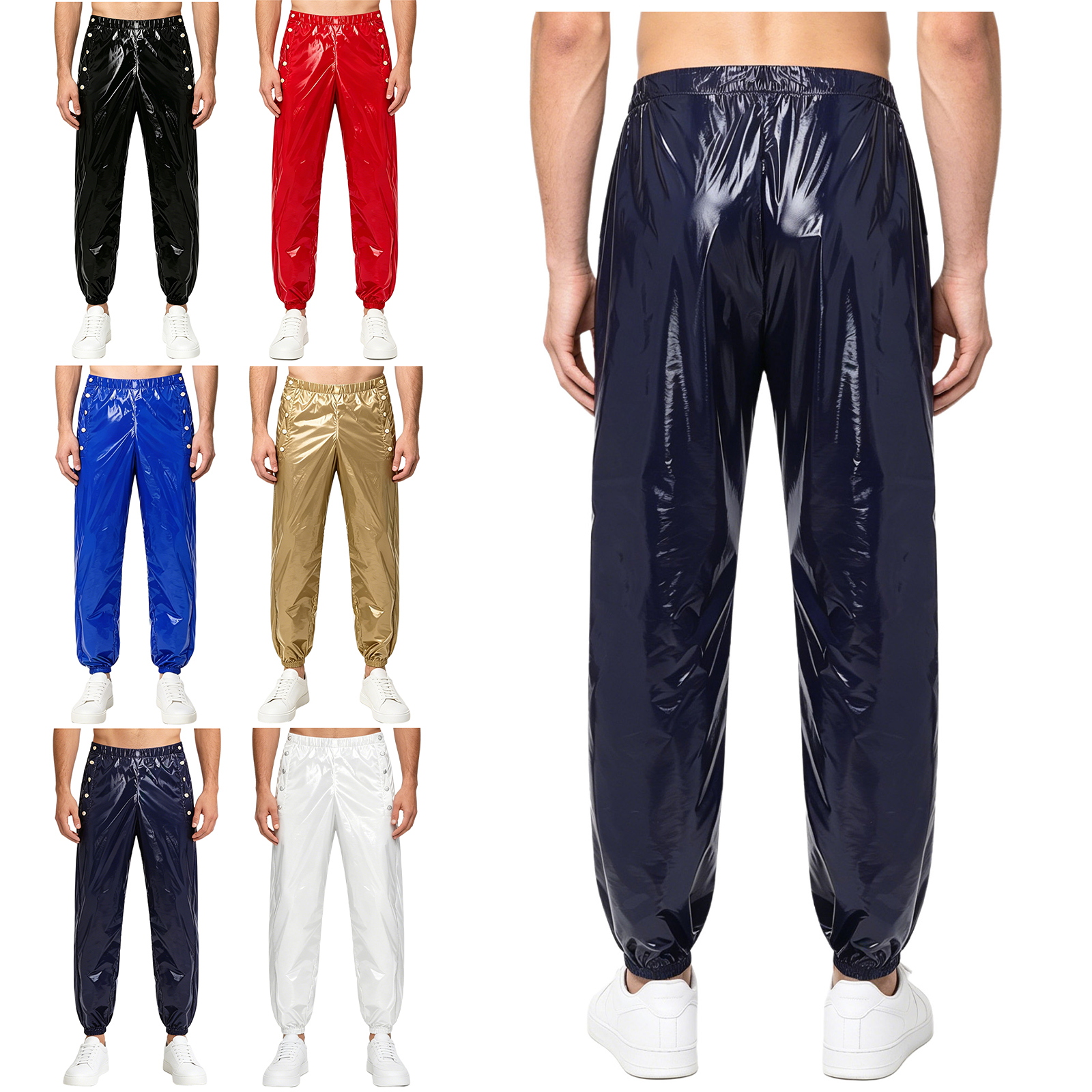 Men Waterproof Diaper Covers P - Cargo Jogger Pants ulasan dan harga