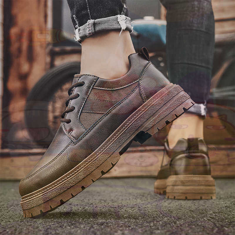 Dark Natural Leather Fashion T - Men'S Fashion For Big Guys ulasan dan harga