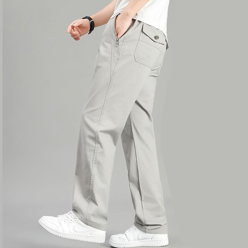 Men's Cotton Cargo Pants Summe - Cargo Jogger Pants ulasan dan harga