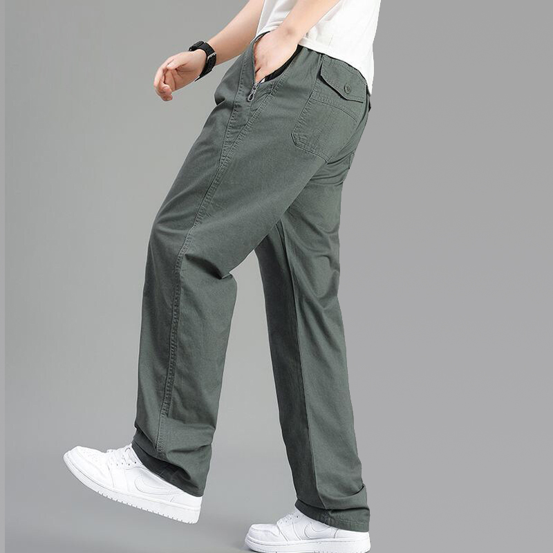 Men's Cotton Cargo Pants Summe - Cargo Jogger Pants ulasan dan harga