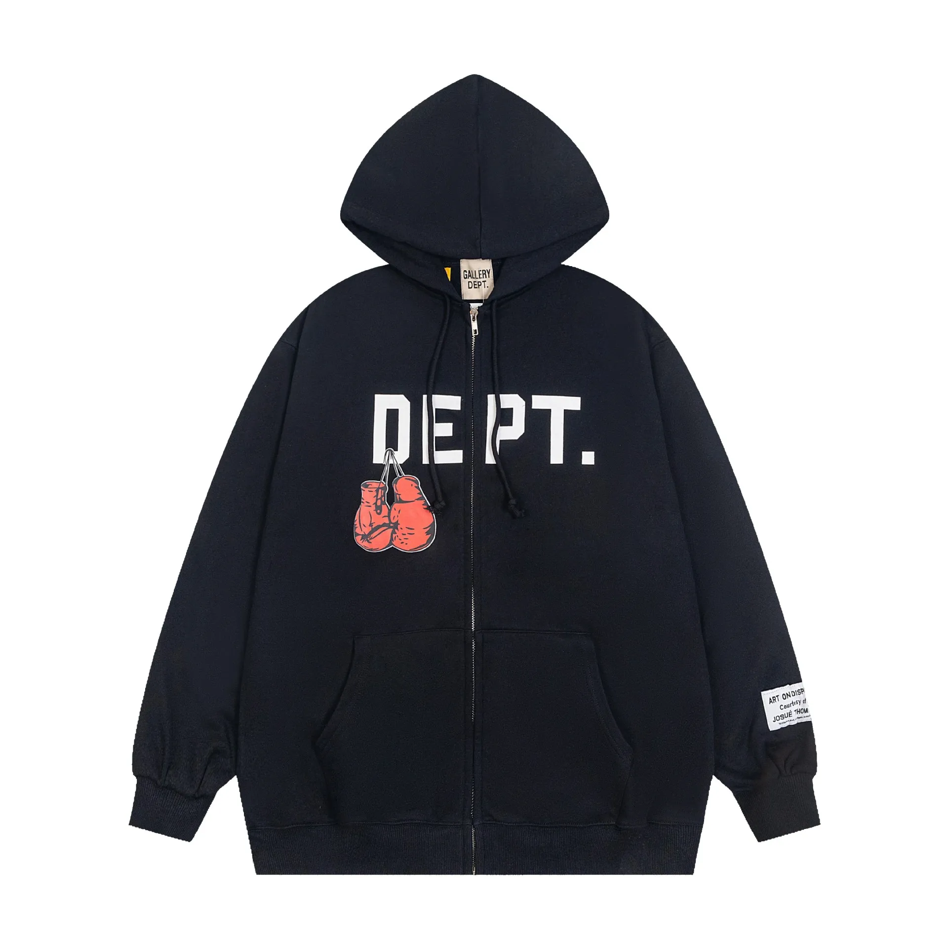 Dept Print Fashion Brand Lette - Men'S Fashion Zipper Hoodie ulasan dan harga