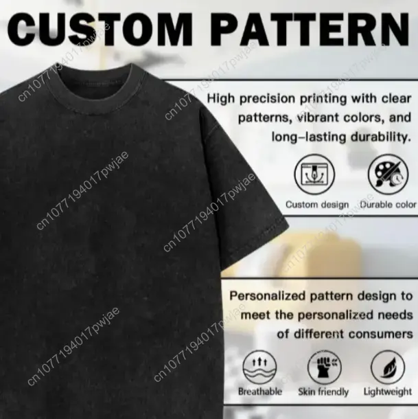 Retro Washed Black Oversized T - Graphic Tee Oversized ulasan dan harga