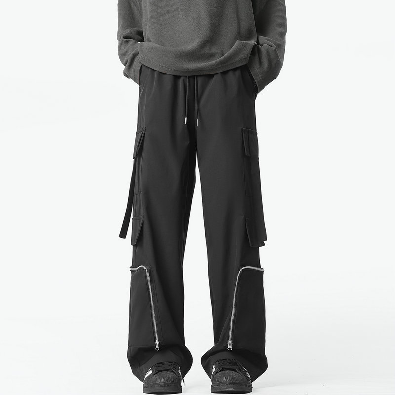 Fashion Men Cargo Pants Loose  - Cargo Jogger Pants ulasan dan harga