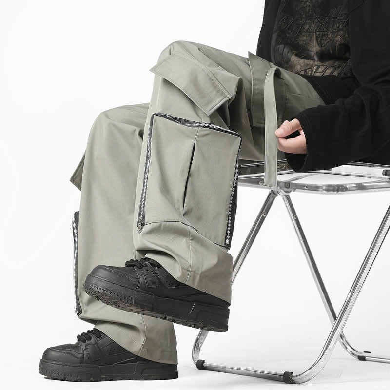 Fashion Men Cargo Pants Loose  - Cargo Jogger Pants ulasan dan harga