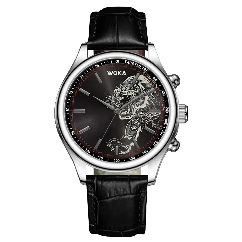 2024 New Fashion Tiger Watch W - Men'S Fashion Quartz Watch Wokai ulasan dan harga