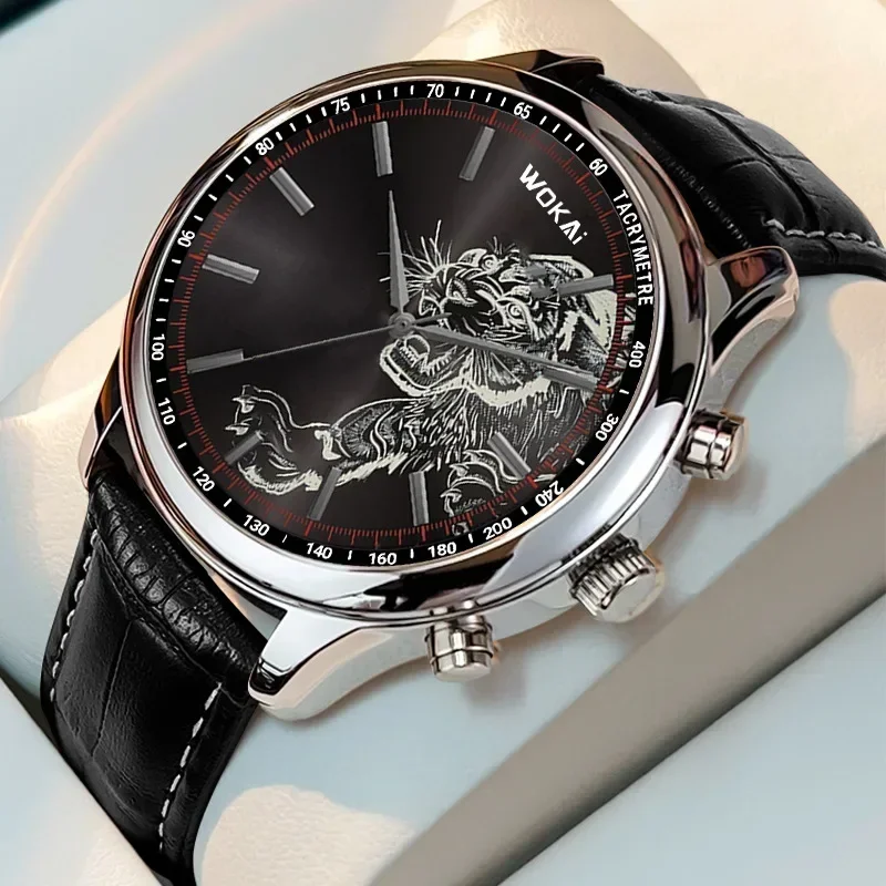2024 New Fashion Tiger Watch W - Men'S Fashion Quartz Watch Wokai ulasan dan harga