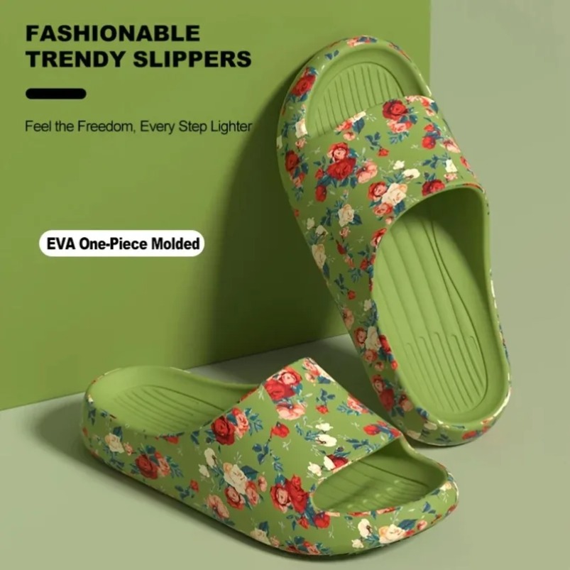 House Cloud Slippers Men Flora - Men'S Fashion Plus ulasan dan harga