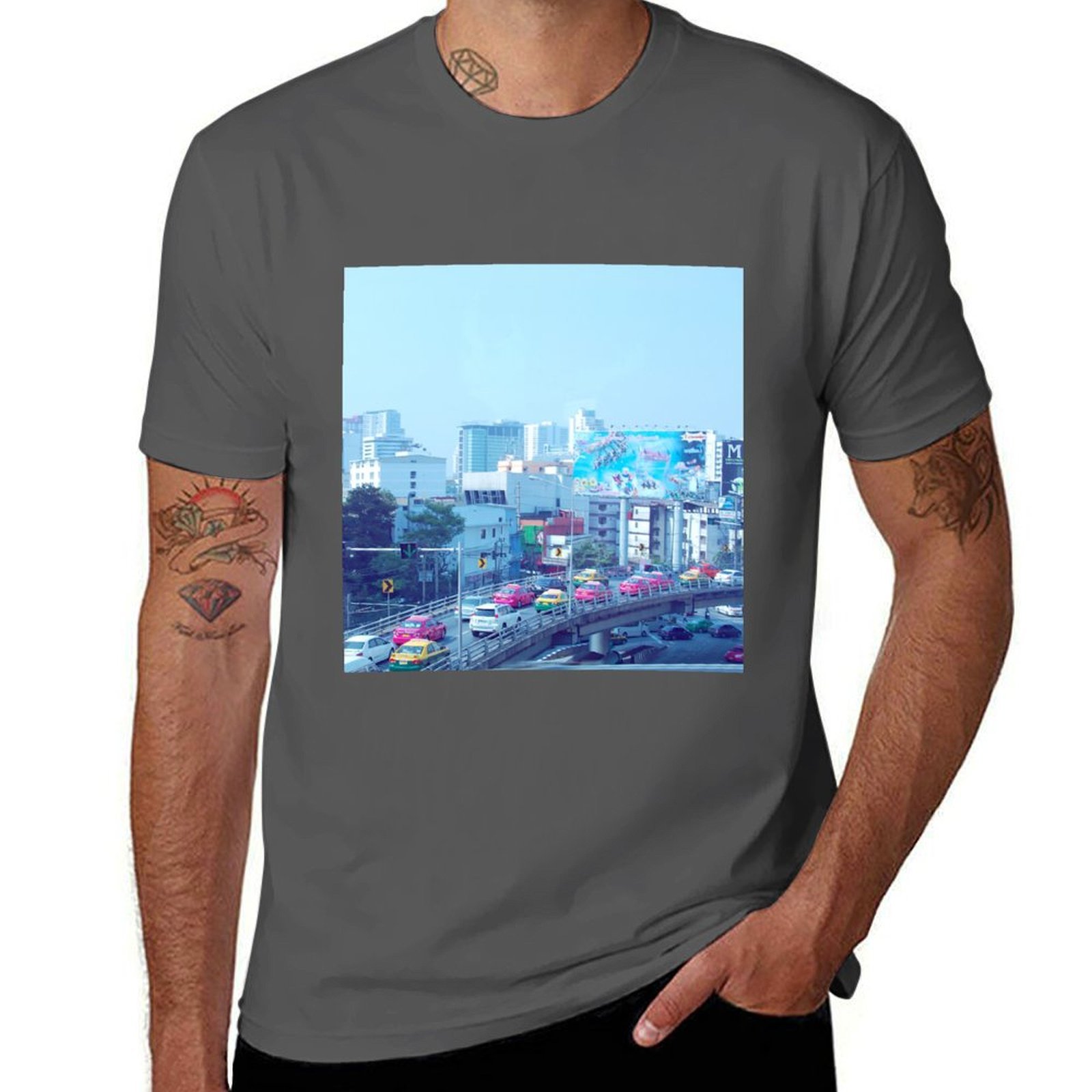 in Bangkok Traffic T-Shirt Fas - Mens Fashion Bangkok ulasan dan harga