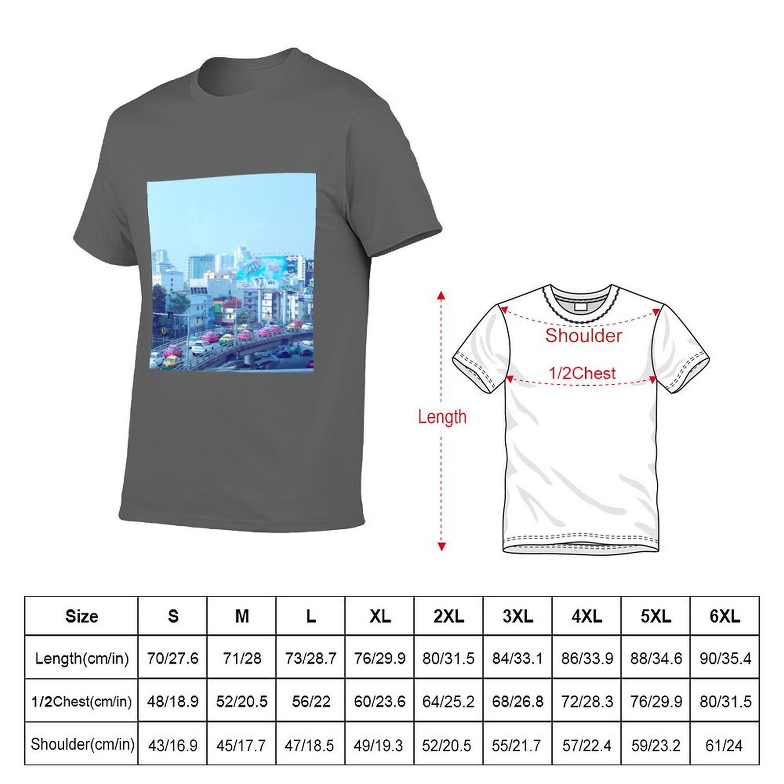 in Bangkok Traffic T-Shirt Fas - Mens Fashion Bangkok ulasan dan harga