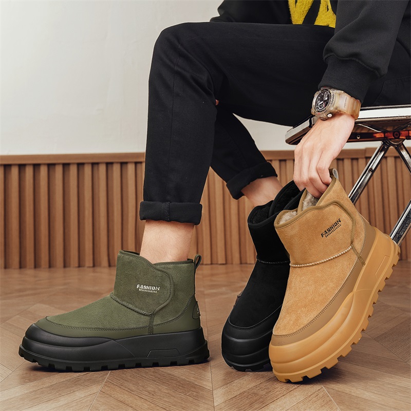 New Leather Men's Boots 2025 W - Mens Fashion Winter 2025 ulasan dan harga