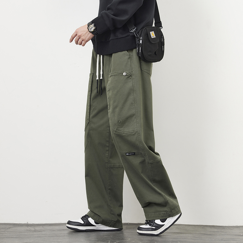 Autumn New Straight Casual Pan - Cargo Jogger Pants ulasan dan harga