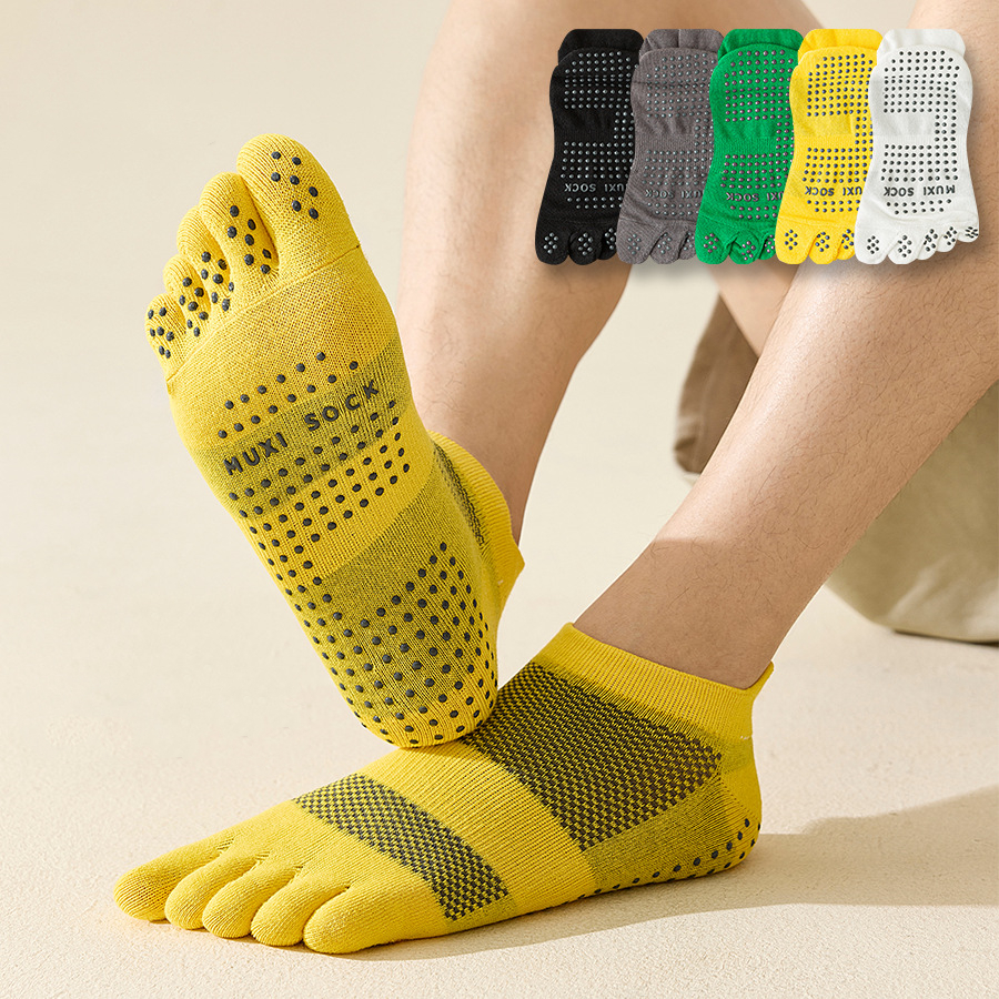 1 Pairs Men Five Finger Sports - Socks Ankle Men ulasan dan harga