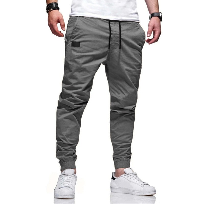 Men's Casual Sports Pants, Mal - Cargo Jogger Pants ulasan dan harga