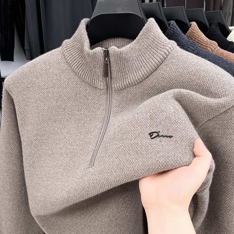 Hot Sale Quality Thicken Brand - Men'S Fashion Zipper Hoodie ulasan dan harga