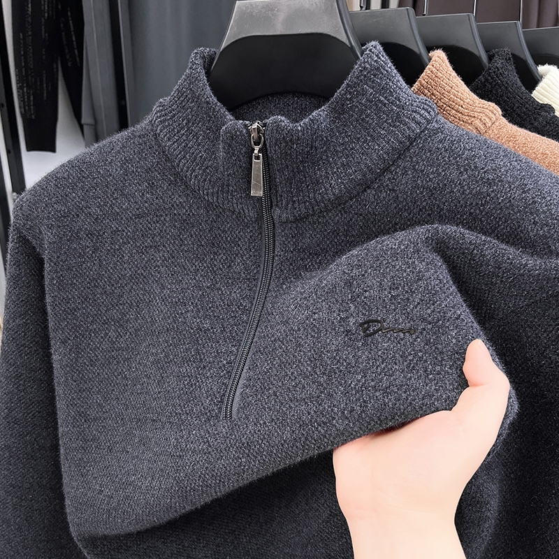 Hot Sale Quality Thicken Brand - Men'S Fashion Zipper Hoodie ulasan dan harga