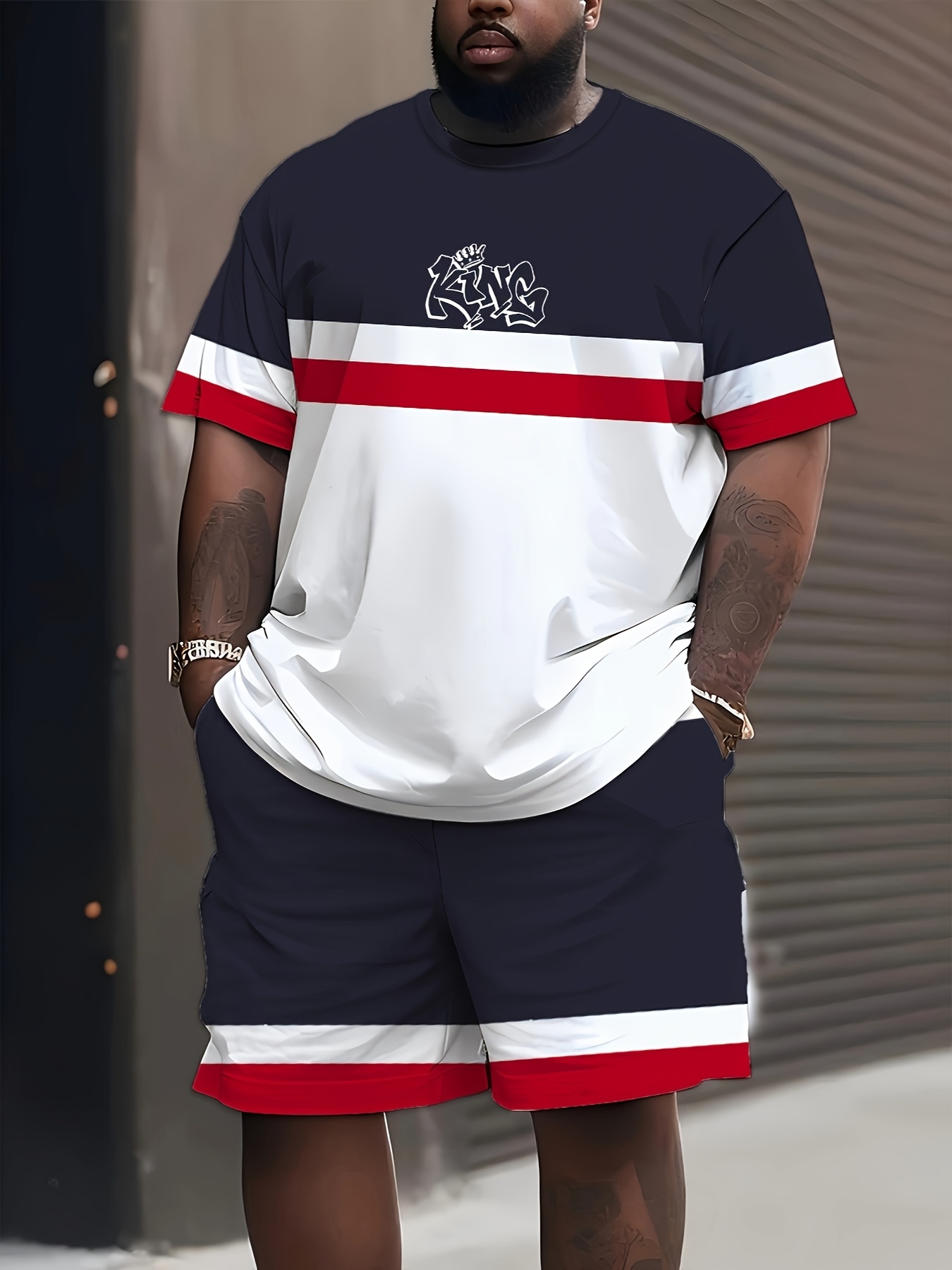 New Plus Size Men's T-shirt An - Men'S Fashion Plus ulasan dan harga