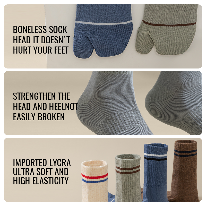 MiiOW Japanese Tabi Socks Spli - Socks Ankle Men ulasan dan harga