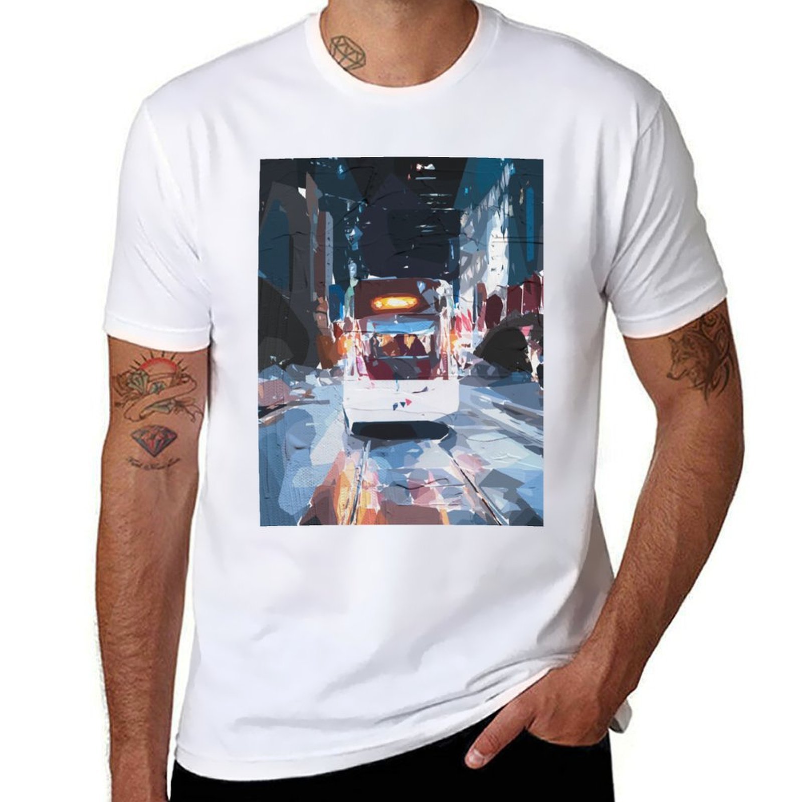Melbourne Trams T-Shirt Fashio - Mens Fashion Melbourne ulasan dan harga