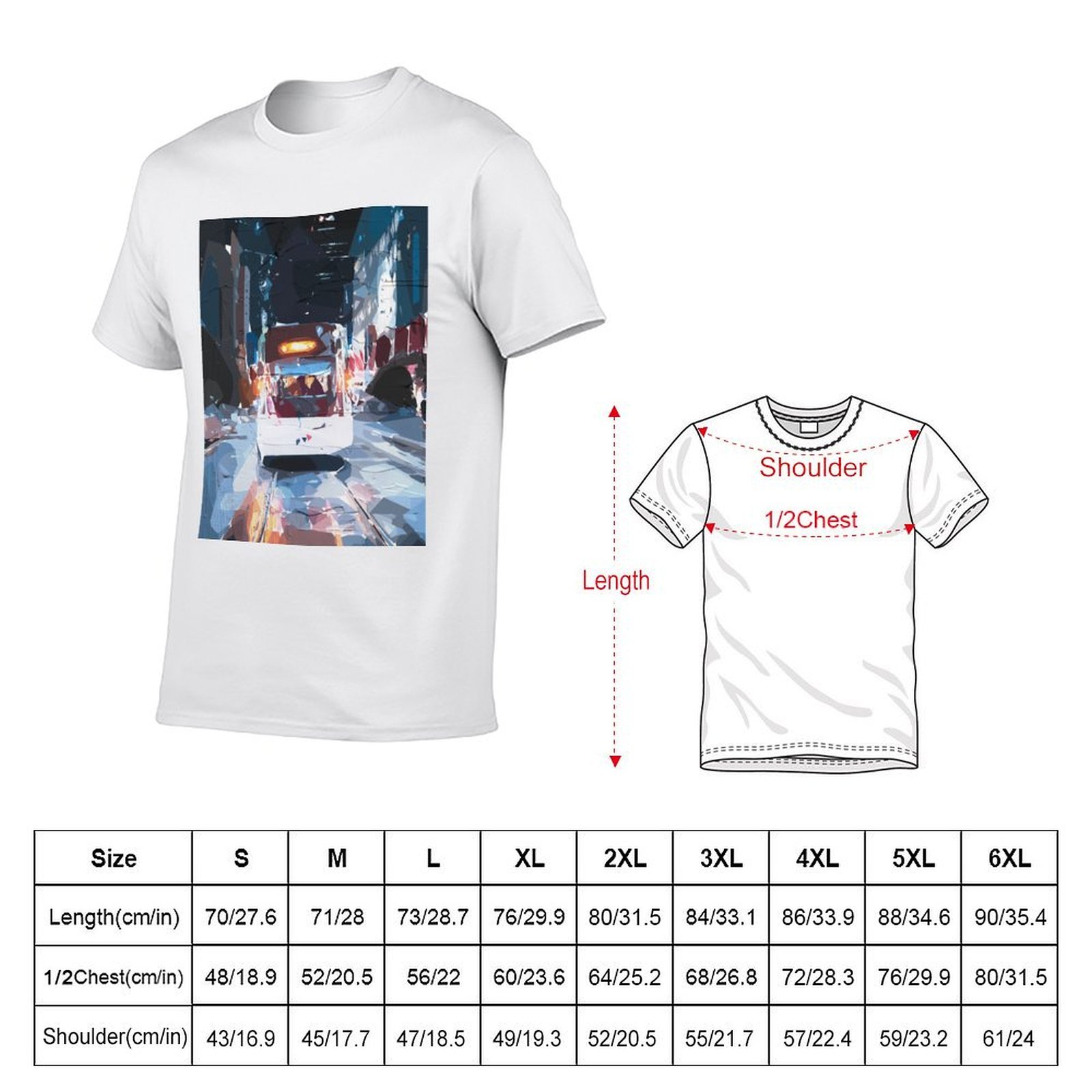 Melbourne Trams T-Shirt Fashio - Mens Fashion Melbourne ulasan dan harga