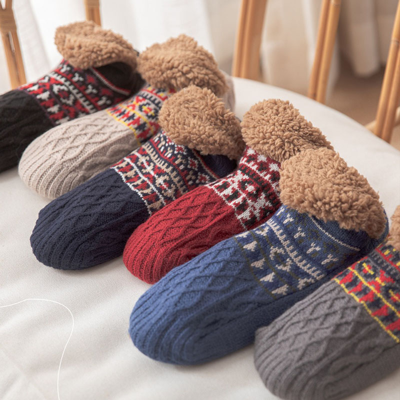 Women Men Fall And Winter Floo - Socks Ankle Men ulasan dan harga