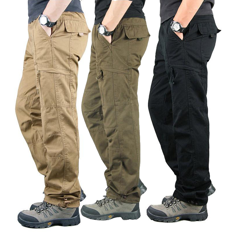 Mens Cargo Work Pants Ripstop  - Cargo Jogger Pants ulasan dan harga