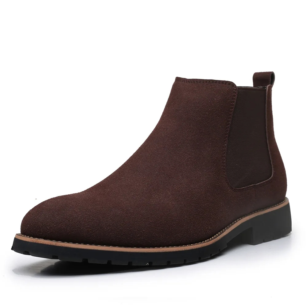 Men Ankle Boots British Style  - Mens Fashion Winter 2025 ulasan dan harga