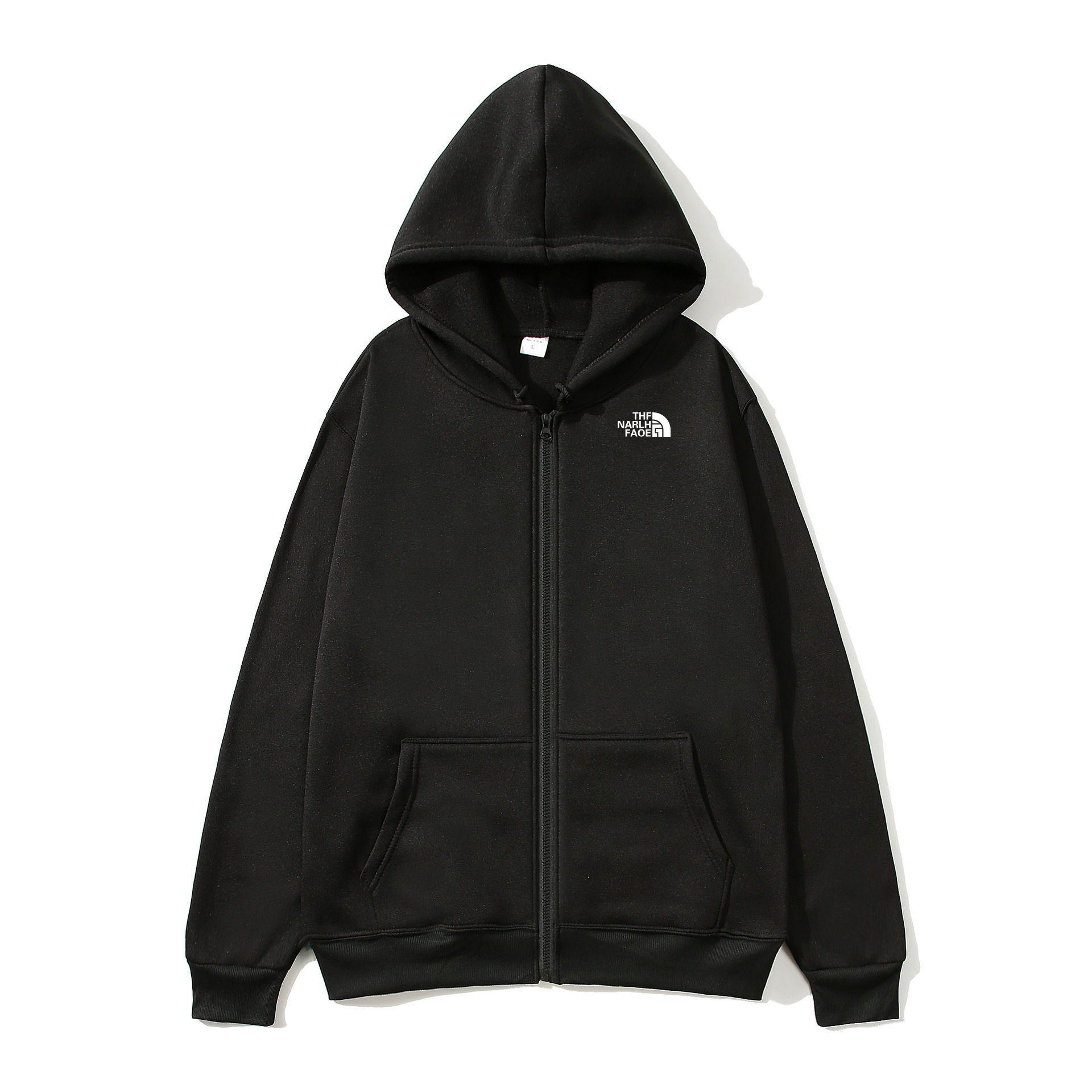 Fashion Casual Black Gray Blue - Men'S Fashion Zipper Hoodie ulasan dan harga