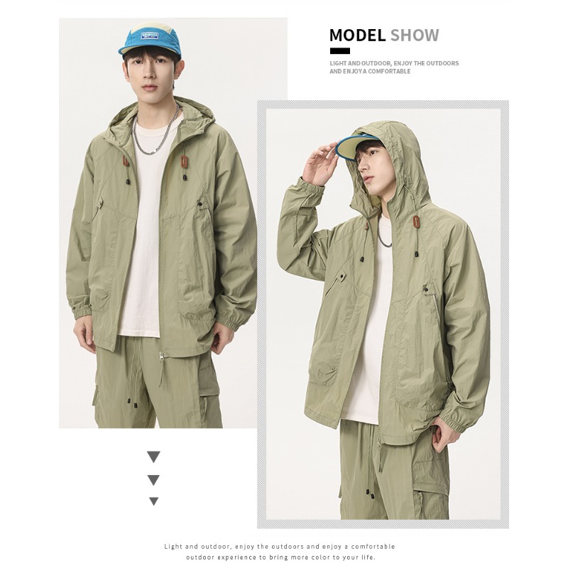 Summer Outdoor Golf Casual UV  - Men'S Fashion Golf Clothing ulasan dan harga