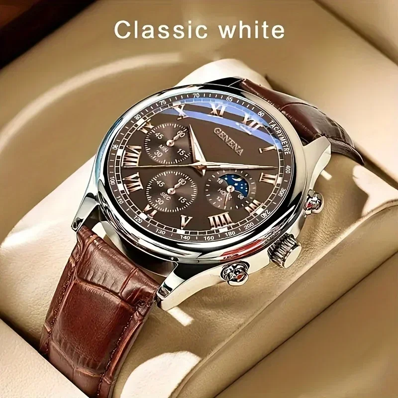 GENEVA/wokai High Quality Men' - Men'S Fashion Quartz Watch Wokai ulasan dan harga