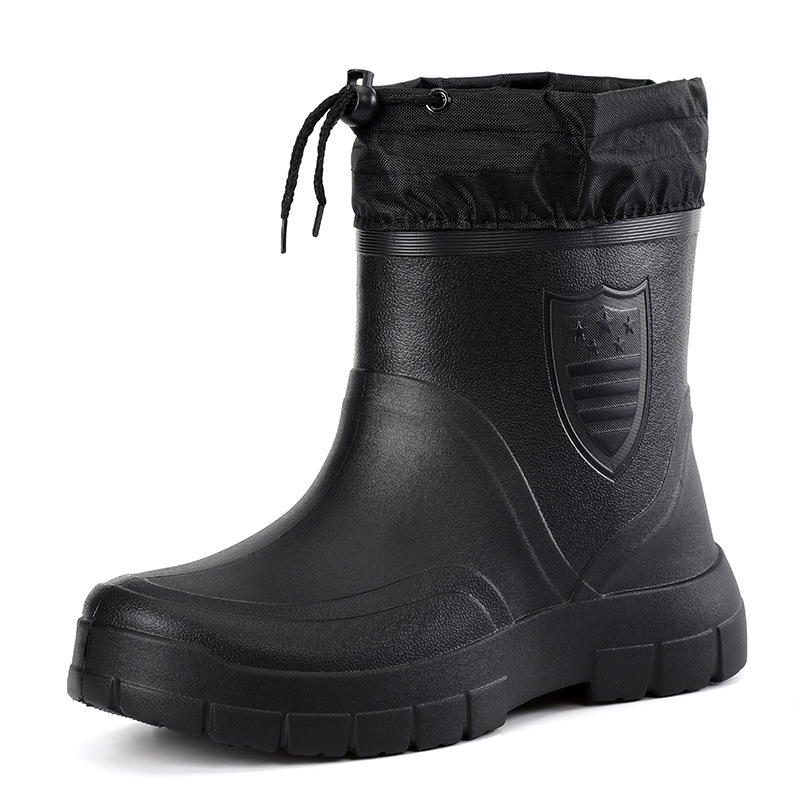Versatile Men's Rain Boots Wat - Mens Fashion Winter 2025 ulasan dan harga