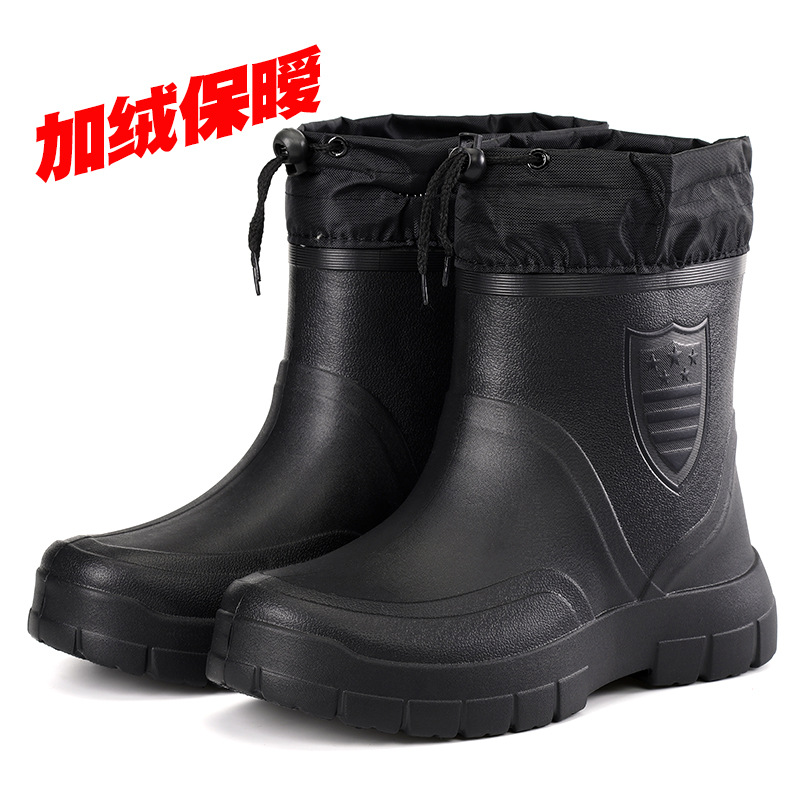 Versatile Men's Rain Boots Wat - Mens Fashion Winter 2025 ulasan dan harga