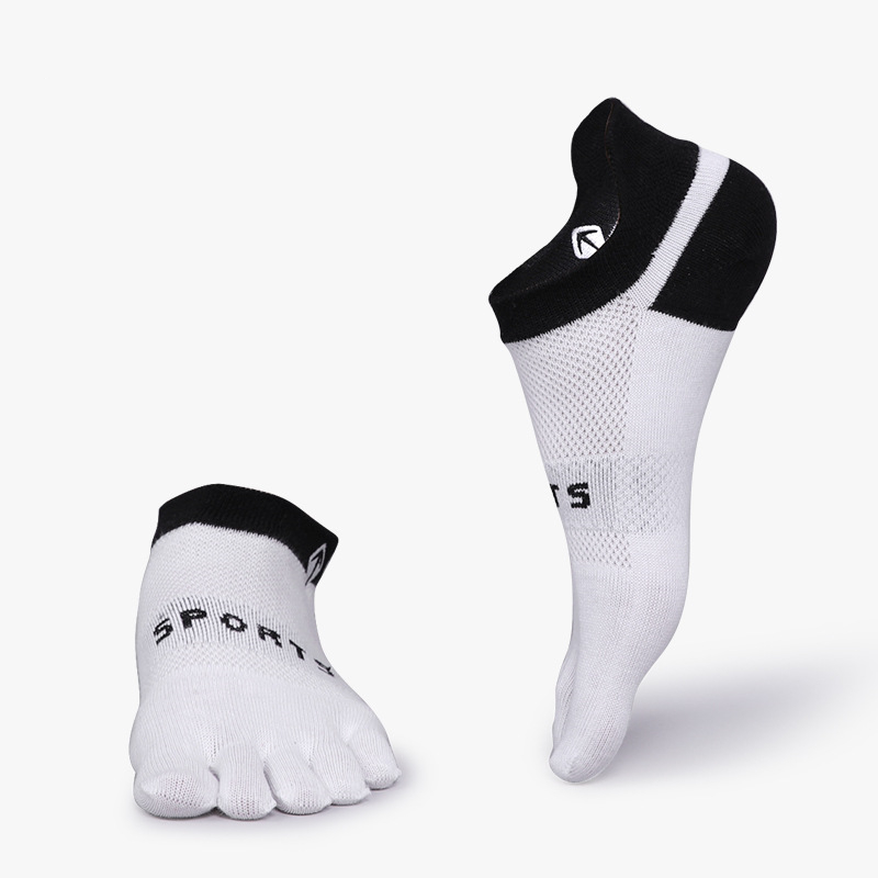1 Pairs Men Coolmax Toe Boat S - Socks Ankle Men ulasan dan harga