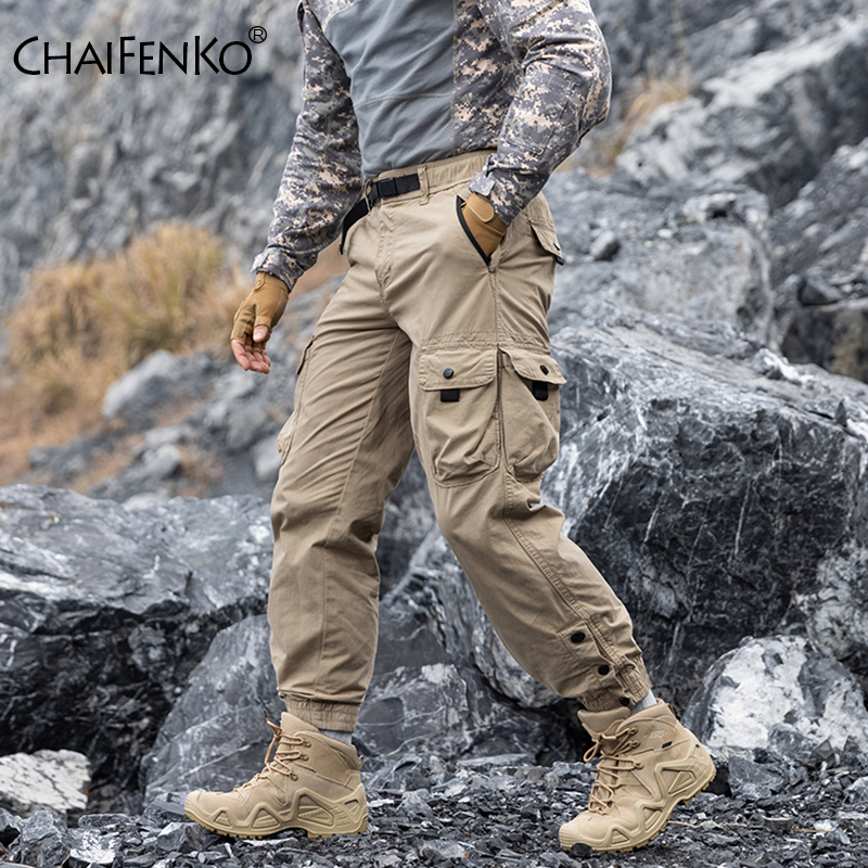 Men Training Cargo Pants Sprin - Cargo Jogger Pants ulasan dan harga
