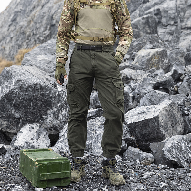 Men Training Cargo Pants Sprin - Cargo Jogger Pants ulasan dan harga