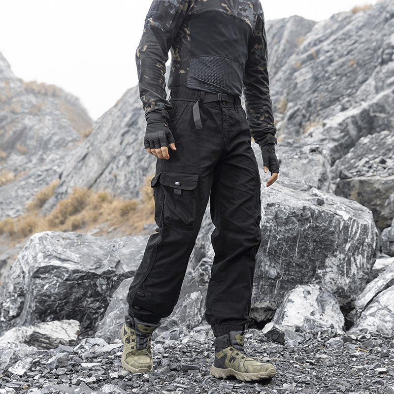Men Training Cargo Pants Sprin - Cargo Jogger Pants ulasan dan harga