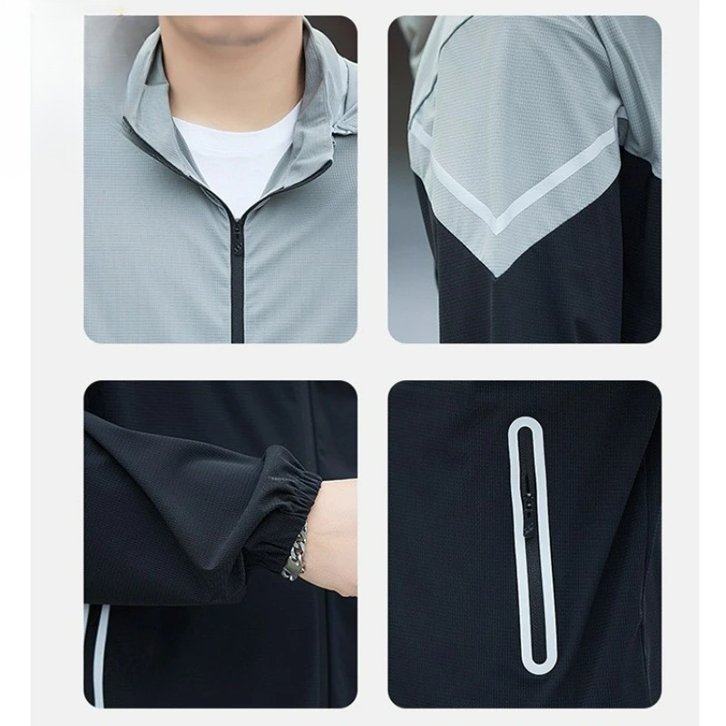 Hot Weather UV Jacket Men Summ - Men'S Fashion For Hot Weather ulasan dan harga