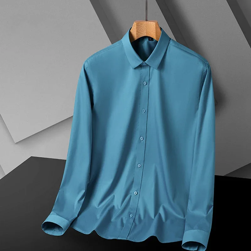 2023 New High Quality Formal W - Dress Shirt Non-Iron ulasan dan harga