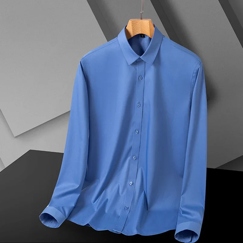 2023 New High Quality Formal W - Dress Shirt Non-Iron ulasan dan harga