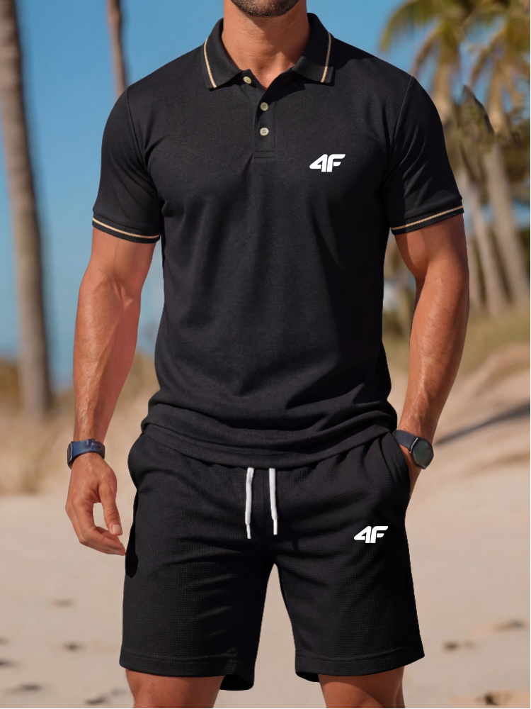 High end fashion printed polo  - Men'S Fashion Brands ulasan dan harga