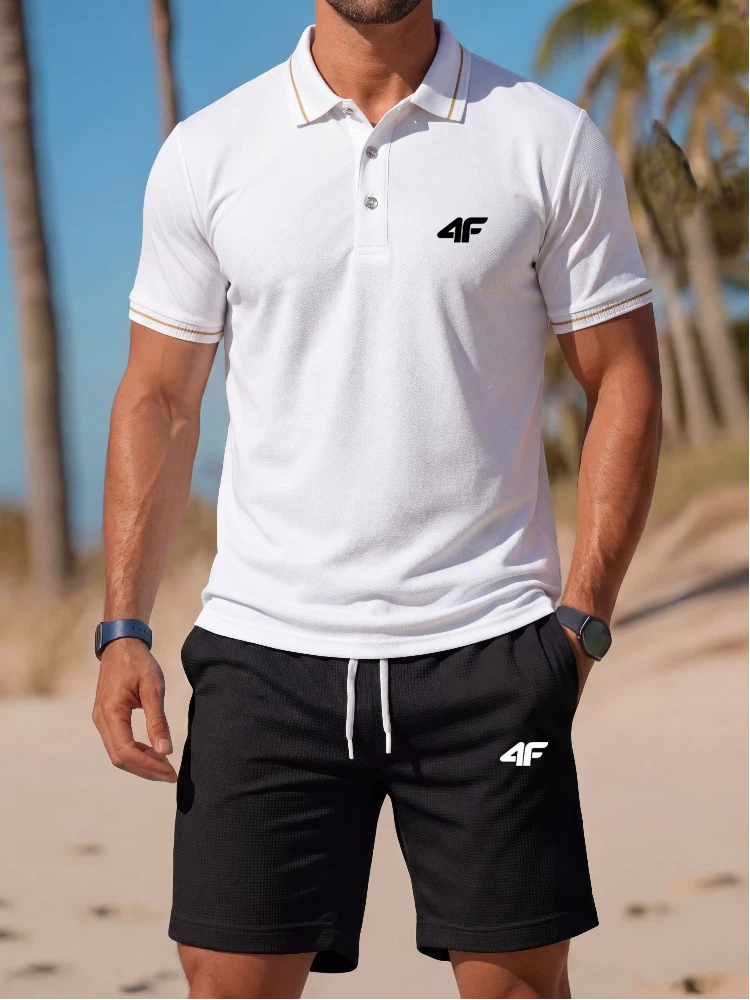 High end fashion printed polo  - Men'S Fashion Brands ulasan dan harga