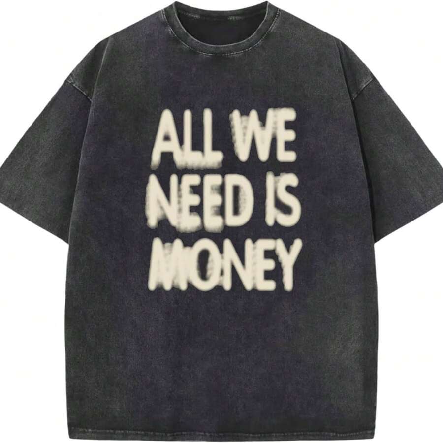 Oversized Graphic Tee Acid Was - Graphic Tee Oversized ulasan dan harga