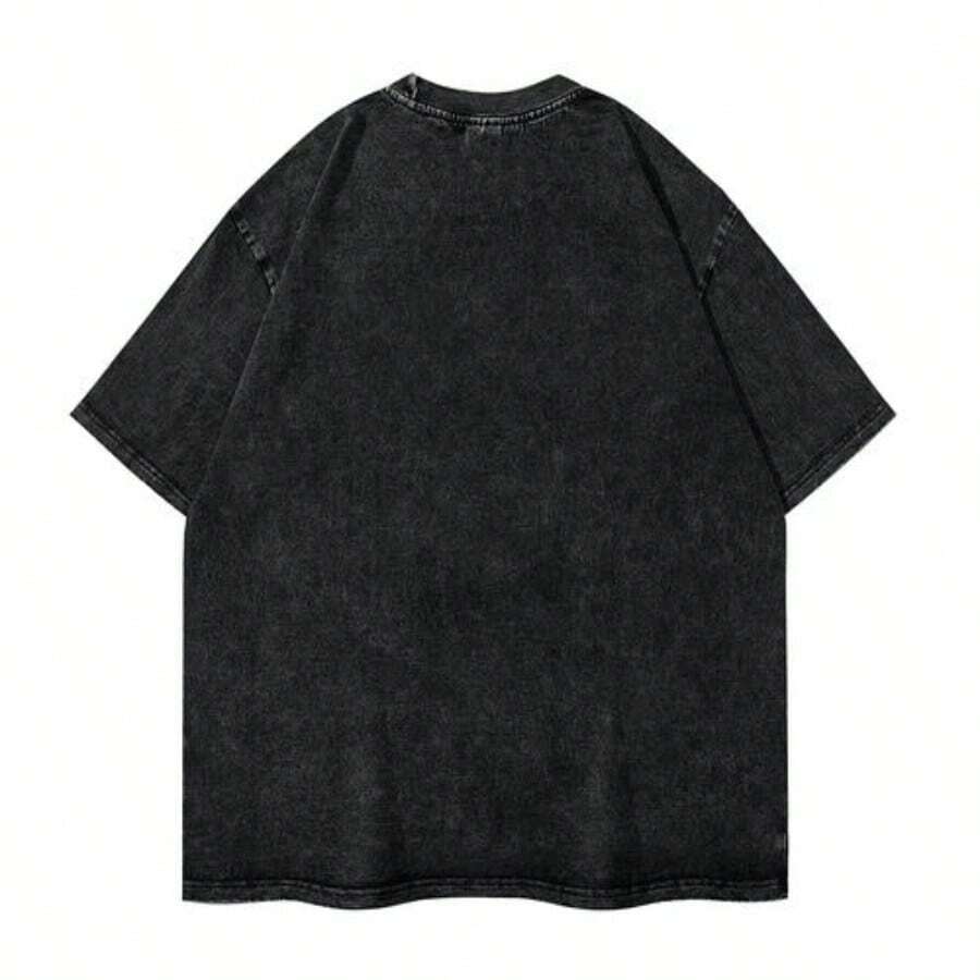 Oversized Graphic Tee Acid Was - Graphic Tee Oversized ulasan dan harga